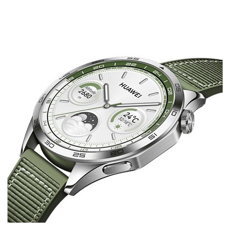 Huawei Watch GT | 4 | 4 | Smart watch | Smart watch | Stainless steel | 46 mm | 46 mm | Green | Dustproof | Waterproof - 3
